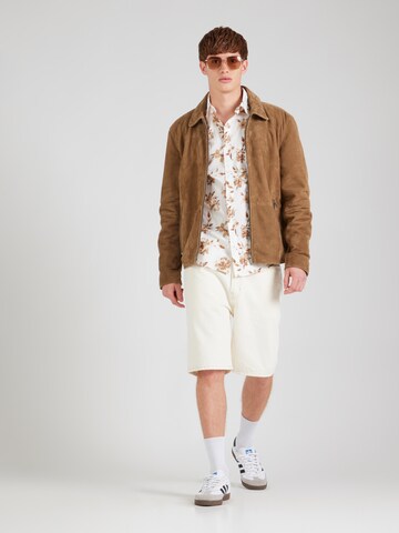 Jack & Jones Premium Přiléhavý střih Košile 'JPRBLamonaco' – bílá