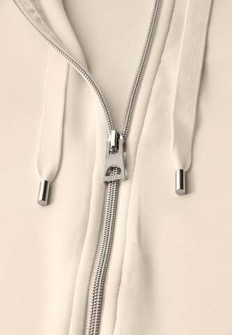 CECIL Sweatjacke in Beige