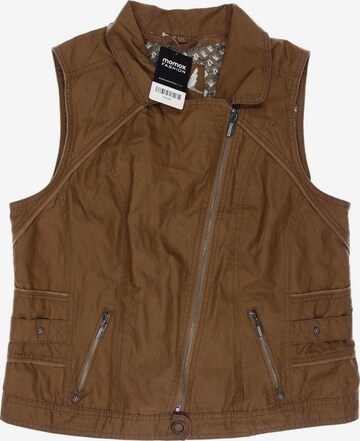 CECIL Vest in L in Brown: front