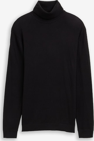 Pull-over TOM TAILOR en noir : devant