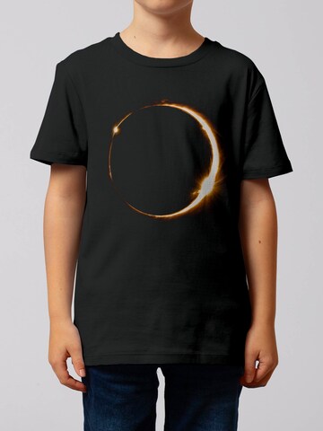 watabout.kids Shirt ' Feuerring ' in Zwart: voorkant
