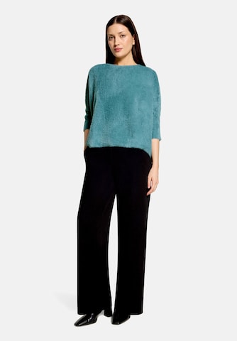 Betty Barclay Basic-Pullover mit U-Boot-Ausschnitt in Blau