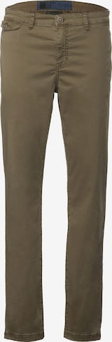 Street One MEN Regular Chino Pants in Brown: front