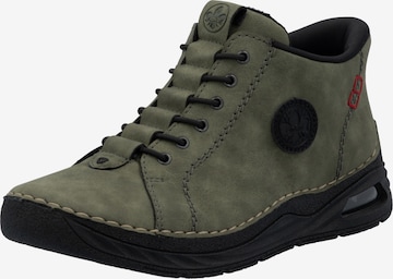 Rieker Slip-Ons in Green: front