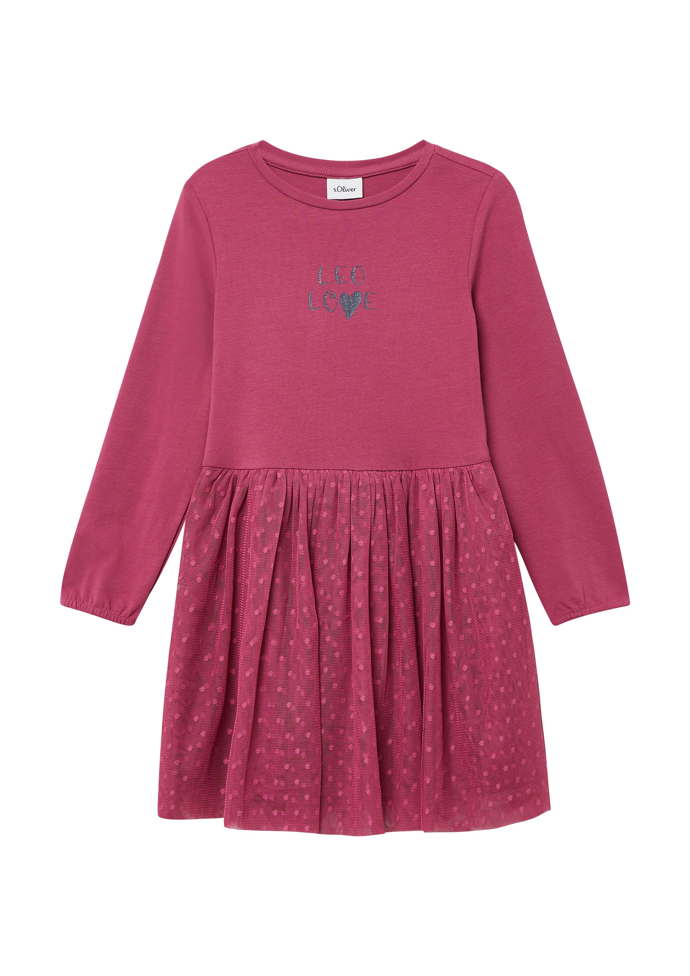 s.Oliver Kleid in Pink: Vorderseite