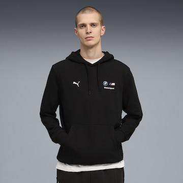 PUMA Sweatshirt 'BMW M Motorsport Essentials' in Schwarz: Vorderseite