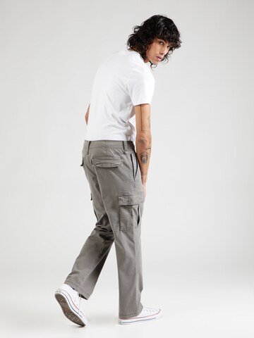 Regular Pantalon cargo HOLLISTER en gris