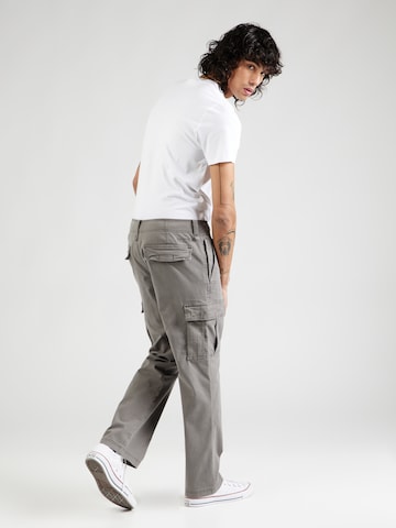 Regular Pantalon cargo HOLLISTER en gris