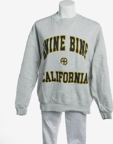 Anine Bing Sweatshirt & Zip-Up Hoodie in XS in Grey: front
