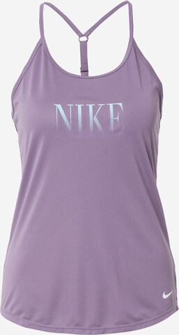 Haut de sport NIKE en violet : devant