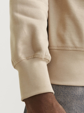 JACK & JONES Sweatshirt in Beige