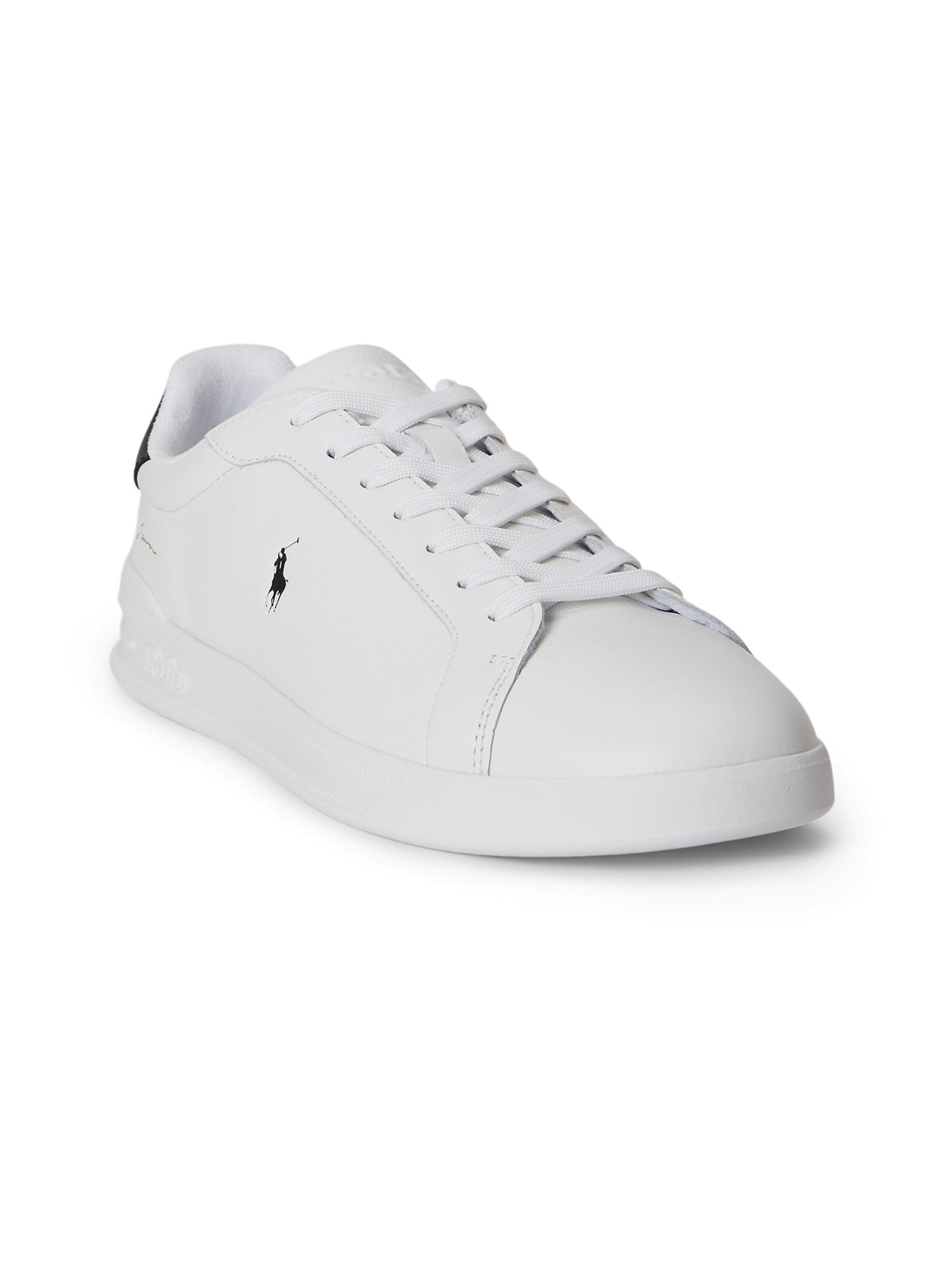Polo Ralph Lauren Sneakers 'HRT CRT SIG' in Black / White, Item view