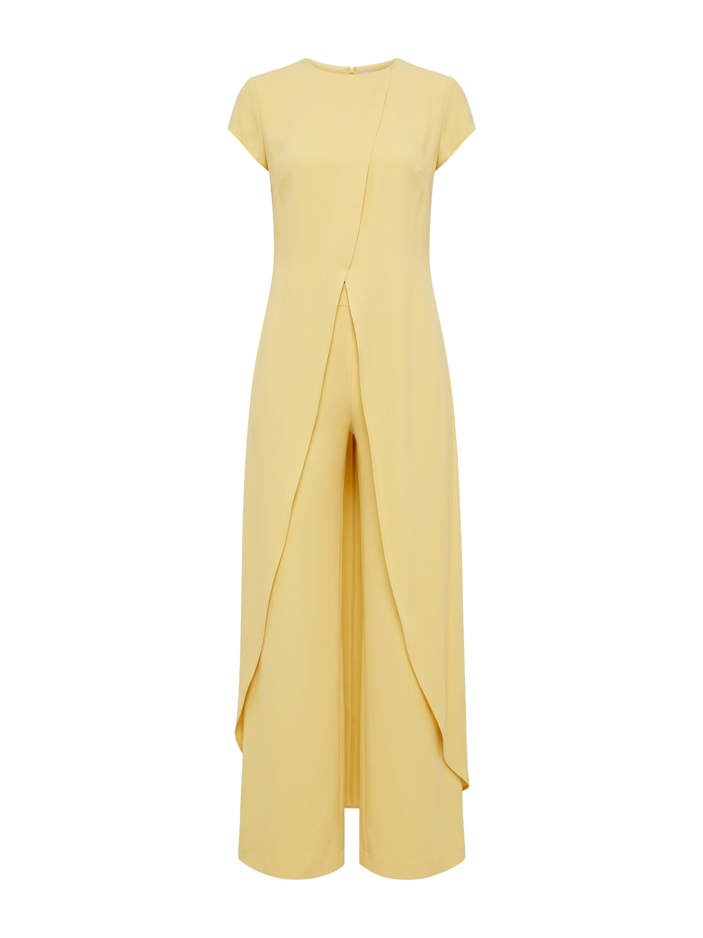 bruna - Traje de pantalón 'Lemon' en amarillo: frente
