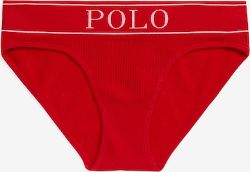 Polo Ralph Lauren Panty ' Modern Brief ' in Red: front
