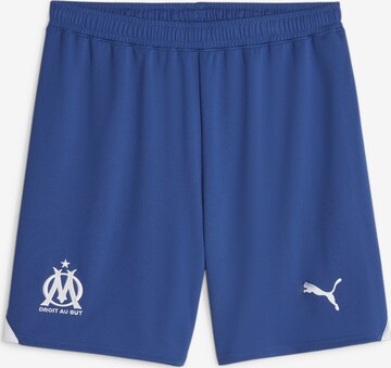 PUMA Regular Sportbroek 'Olympique de Marseille' in Blauw: voorkant