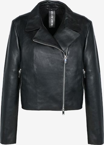 FREAKY NATION Välikausitakki värissä musta: etupuoli