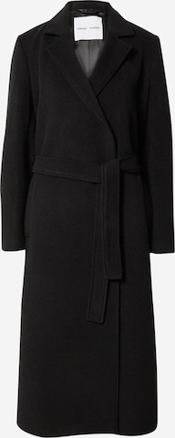 Samsøe Samsøe Between-Seasons Coat 'ASTRID' in Black: front