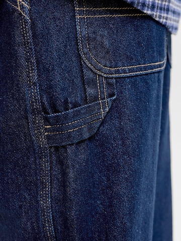 Baggy Jean 'JJIALEX JJCARPENTER' Jack & Jones Junior en bleu