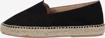 Bianco Espadrilles 'Dorris' in Schwarz