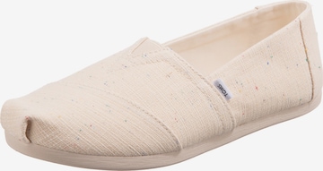 TOMS Espadrilky 'ALPARGATA' – béžová: přední strana