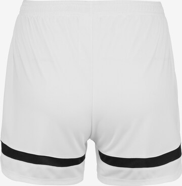 Regular Pantalon de sport 'Academy 21' NIKE en blanc