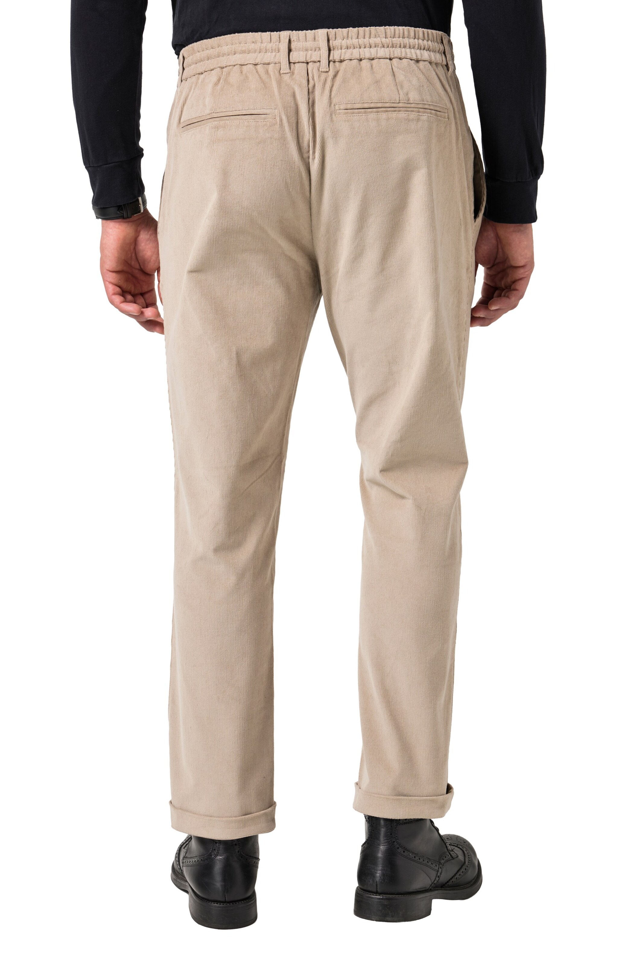 JP1880 Regular Bandplooibroek in Beige