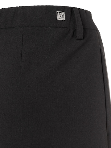 MAC Wide leg Pants 'CAMILLA' in Black