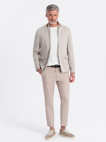 Ombre Regular fit Business-colbert in Beige