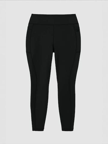 Tommy Life Leggings 'Gamaschen' in Zwart: voorkant