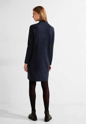 CECIL Knitted dress 'Cosy' in Blue