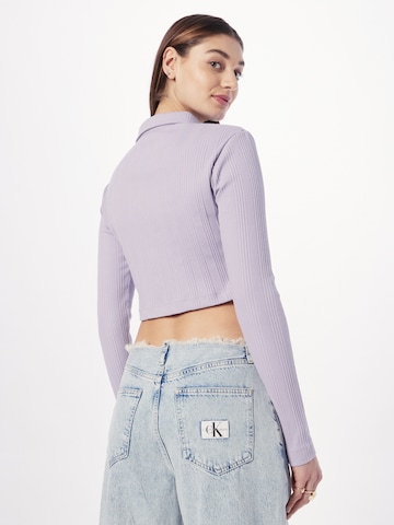 Calvin Klein Jeans Blúzka - fialová