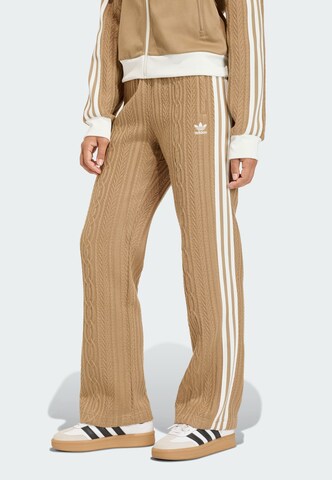 regular Pantaloni di ADIDAS ORIGINALS in marrone: frontale