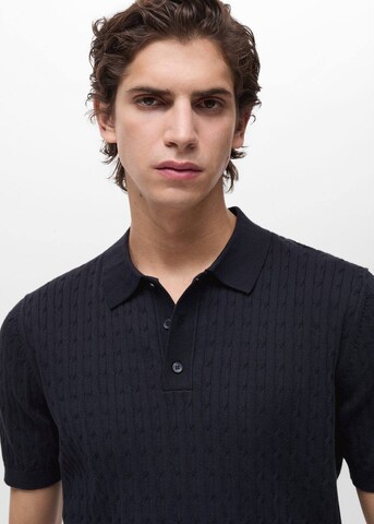 MANGO MAN Poloshirt 'Muga' in Blau