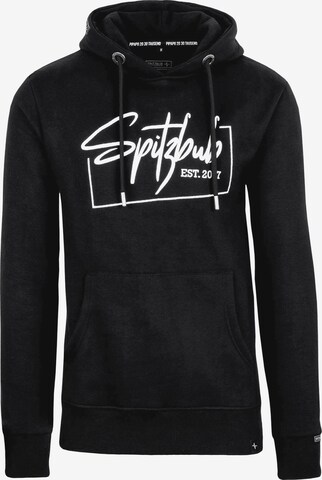 SPITZBUB Sweatshirt 'Jürgen' in Black: front