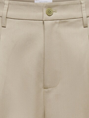 Only & Sons Regular Shorts 'ONSDaves' in Beige