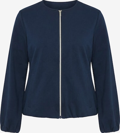 Ulla Popken Jacke in M-L in marine, Produktansicht