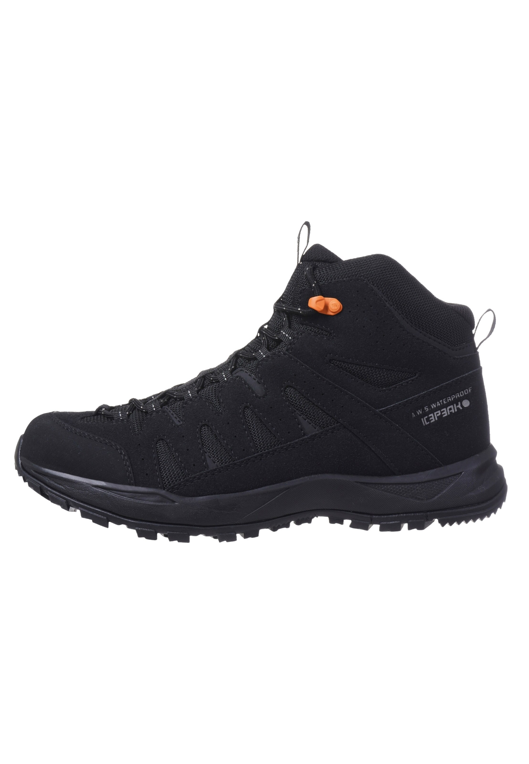 Boots 'AURA' ICEPEAK en noir : devant