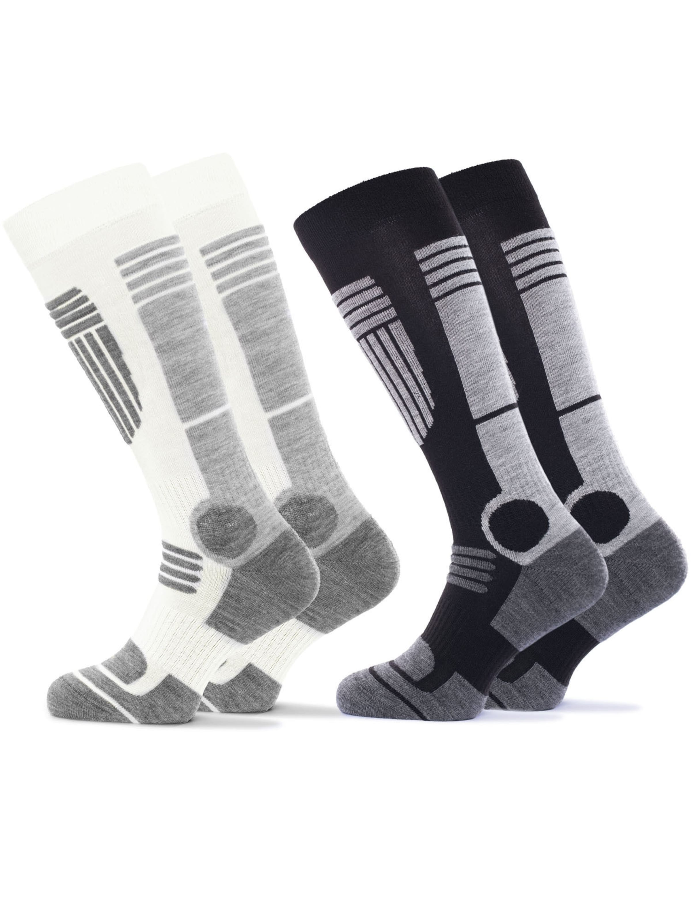 Chaussettes de sport 'Ski Maria' Occulto en gris : devant