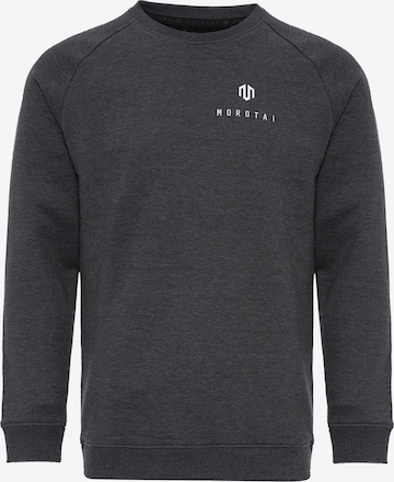 Sweat de sport MOROTAI en gris : devant