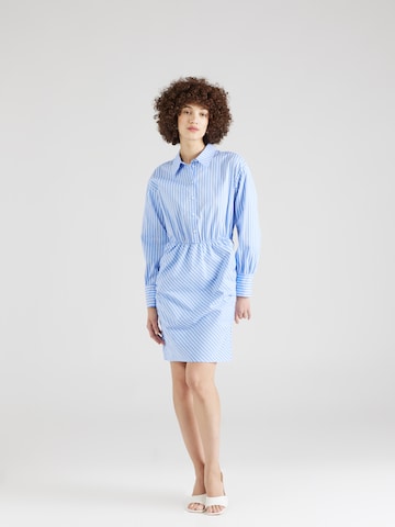 ABOUT YOU x Iconic by Tatiana Kucharova Shirt Dress 'Rose' in Blue: front