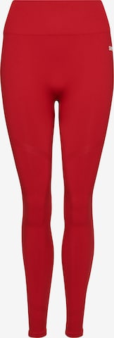 Superdry Workout Pants in Red: front