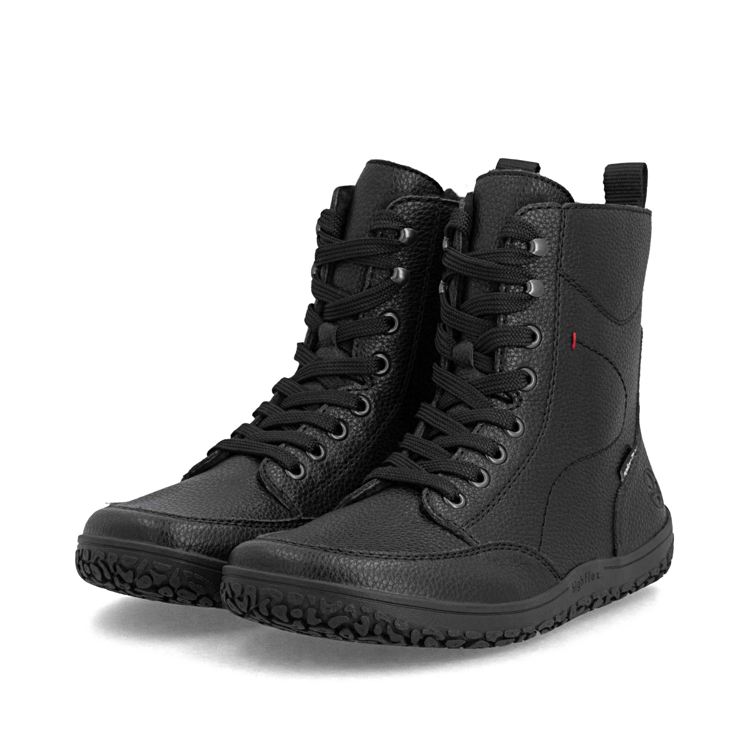 Bottines à lacets Rieker en noir