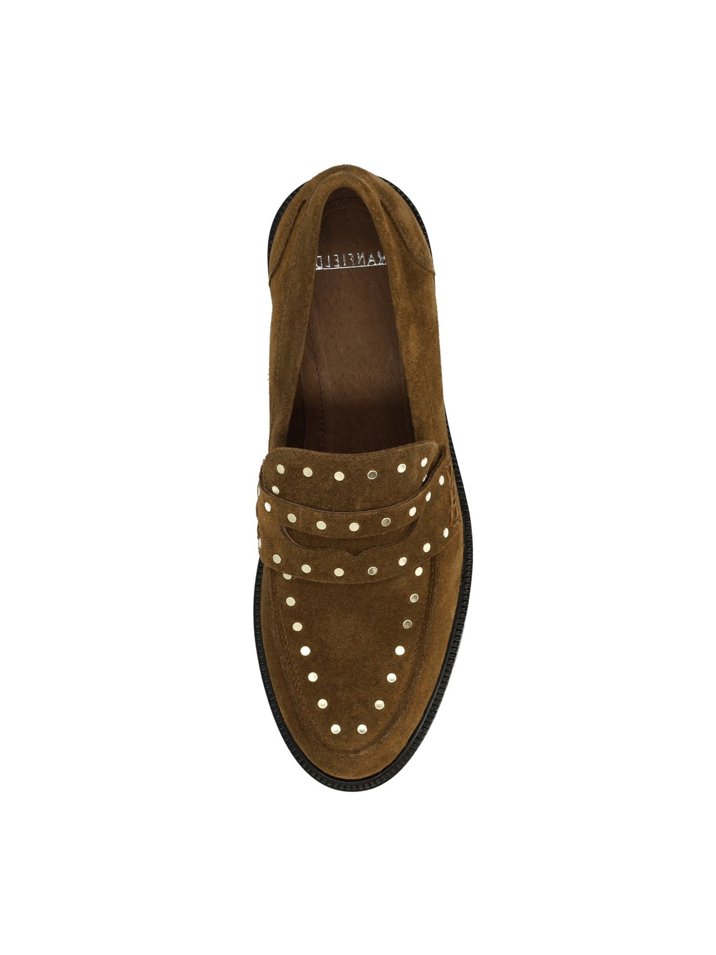 MANFIELD Classic Flats in Brown