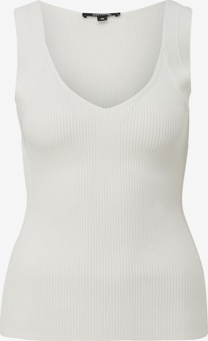 COMMA Knitted Top in White: front