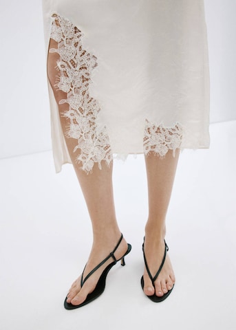 MANGO Skirt 'Amor' in White