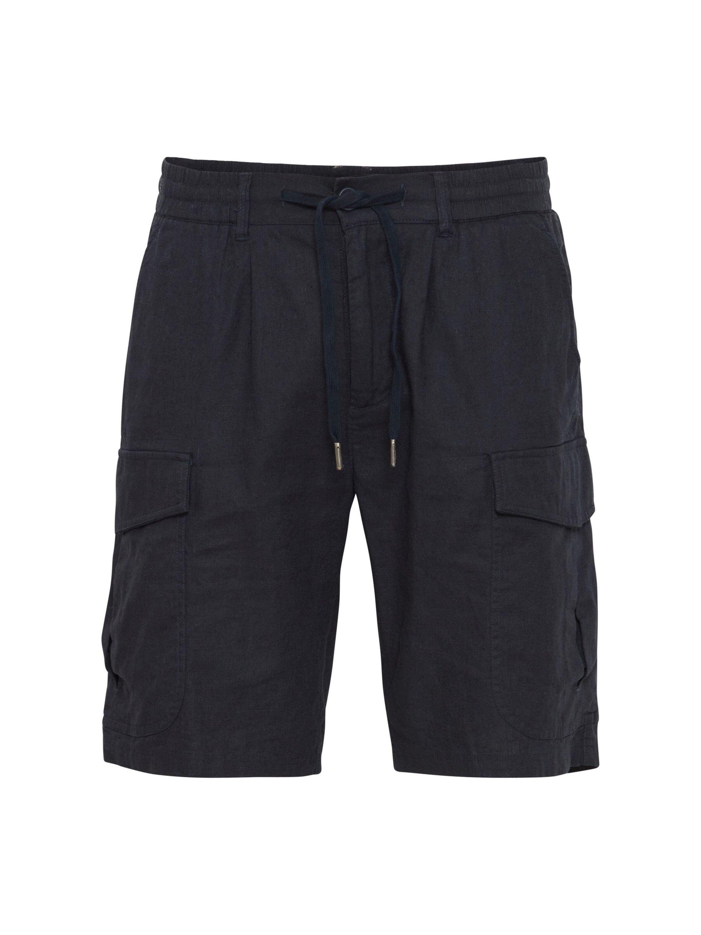 FQ1924 Broek 'Henry' in Blauw: voorkant