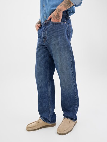 JACK & JONES Свободный крой Джинсы 'JJIEddie JJCooper' в Синий: спереди
