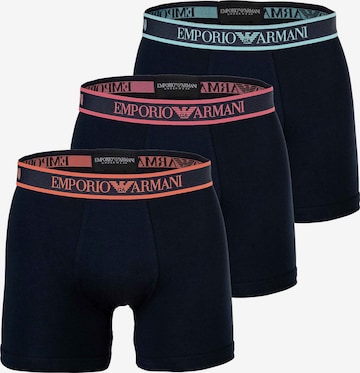 Boxers Emporio Armani en bleu : devant