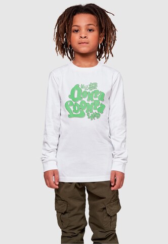 T-Shirt 'Willy Wonka And The Chocolate Factory - Oompa Loompa Land' ABSOLUTE CULT en blanc : devant