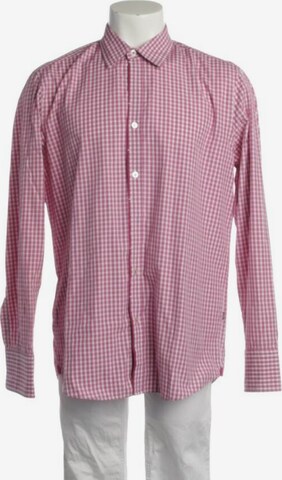 BOSS Freizeithemd / Shirt / Polohemd langarm L in Pink: predná strana